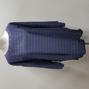 Gudrun Sjoden Cotton Linen Blend Tunic Top Women's Size Large